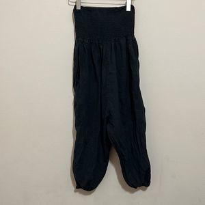 Olukemary Black Pull On Pants
